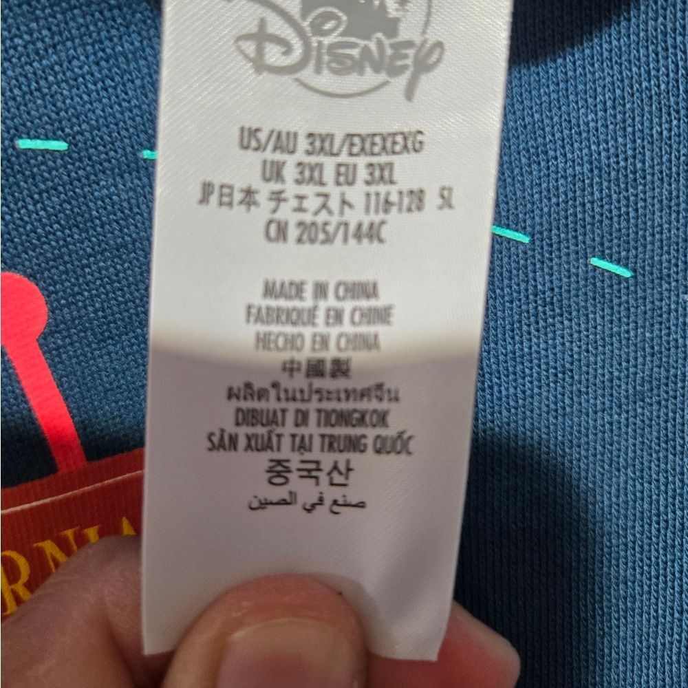Disney Mickey & Friends Play In The Park Crew Neck Pullover Sweatshirt Sz 3xl‎ - Picture 4 of 4